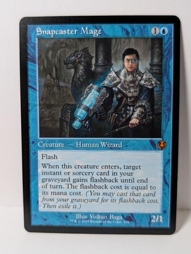 Snapcaster mage retro frame - -,
