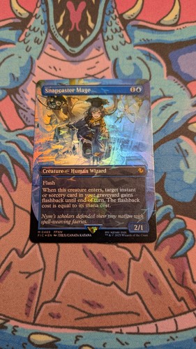 Snapcaster mage - snapcaster, (borderless)