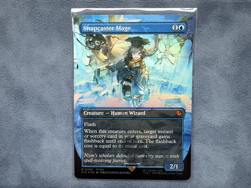 Snapcaster mage - snapcaster, (borderless)