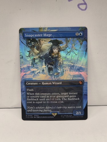 Snapcaster mage - snapcaster, (borderless)