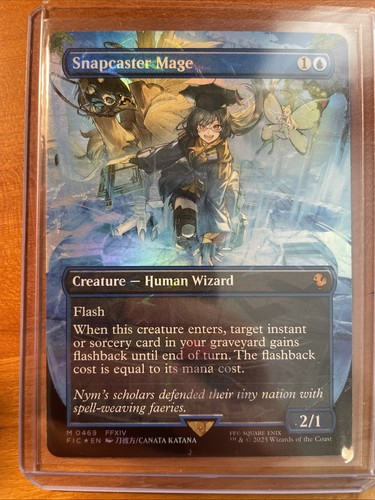 Snapcaster mage - mage, (borderless)