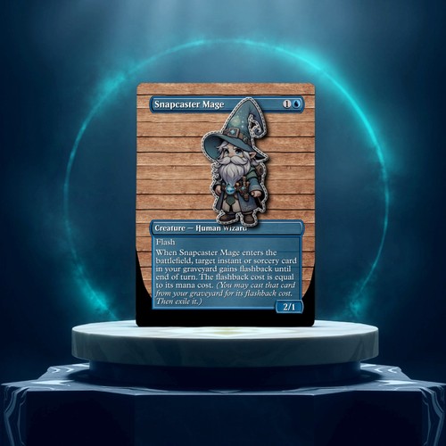 Snapcaster mage scheda gioco - mage,