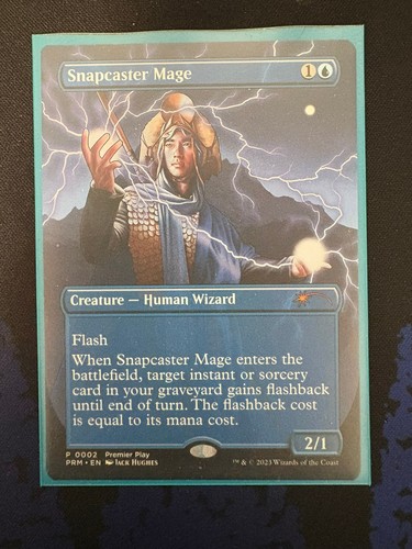 Snapcaster mage extended art - mage,