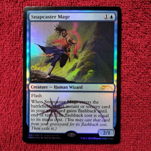 Snapcaster mage mtg rptq promo - mage,