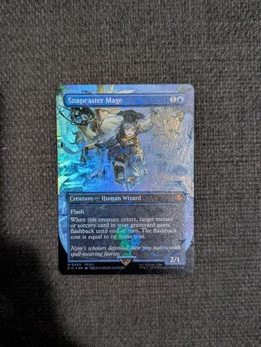 Snapcaster mage - mage, (borderless)