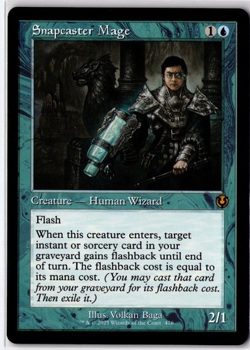 Snapcaster mage retro frame - snapcaster,