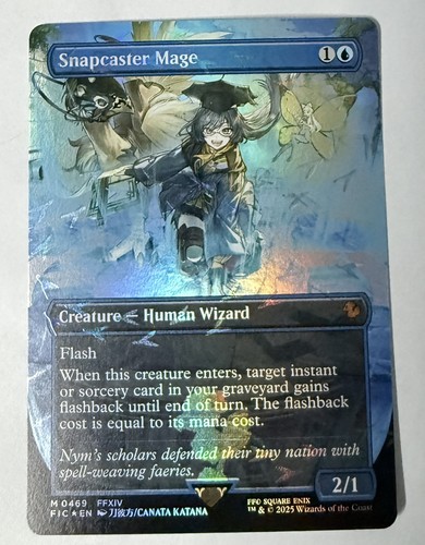 Snapcaster mage - mage, (borderless)